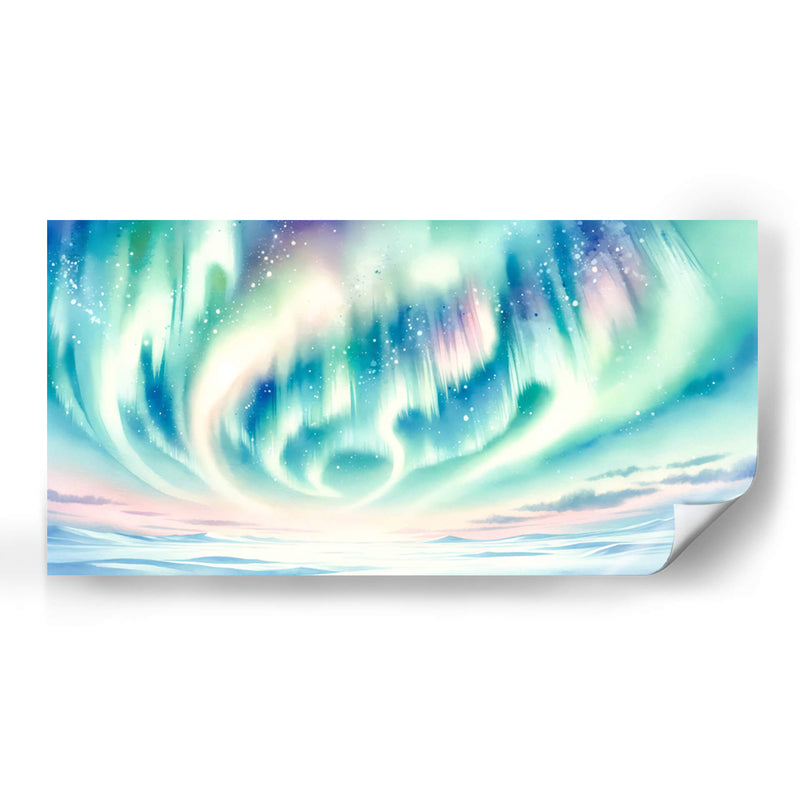 aurora boreal - Gitano! | Cuadro decorativo de Canvas Lab