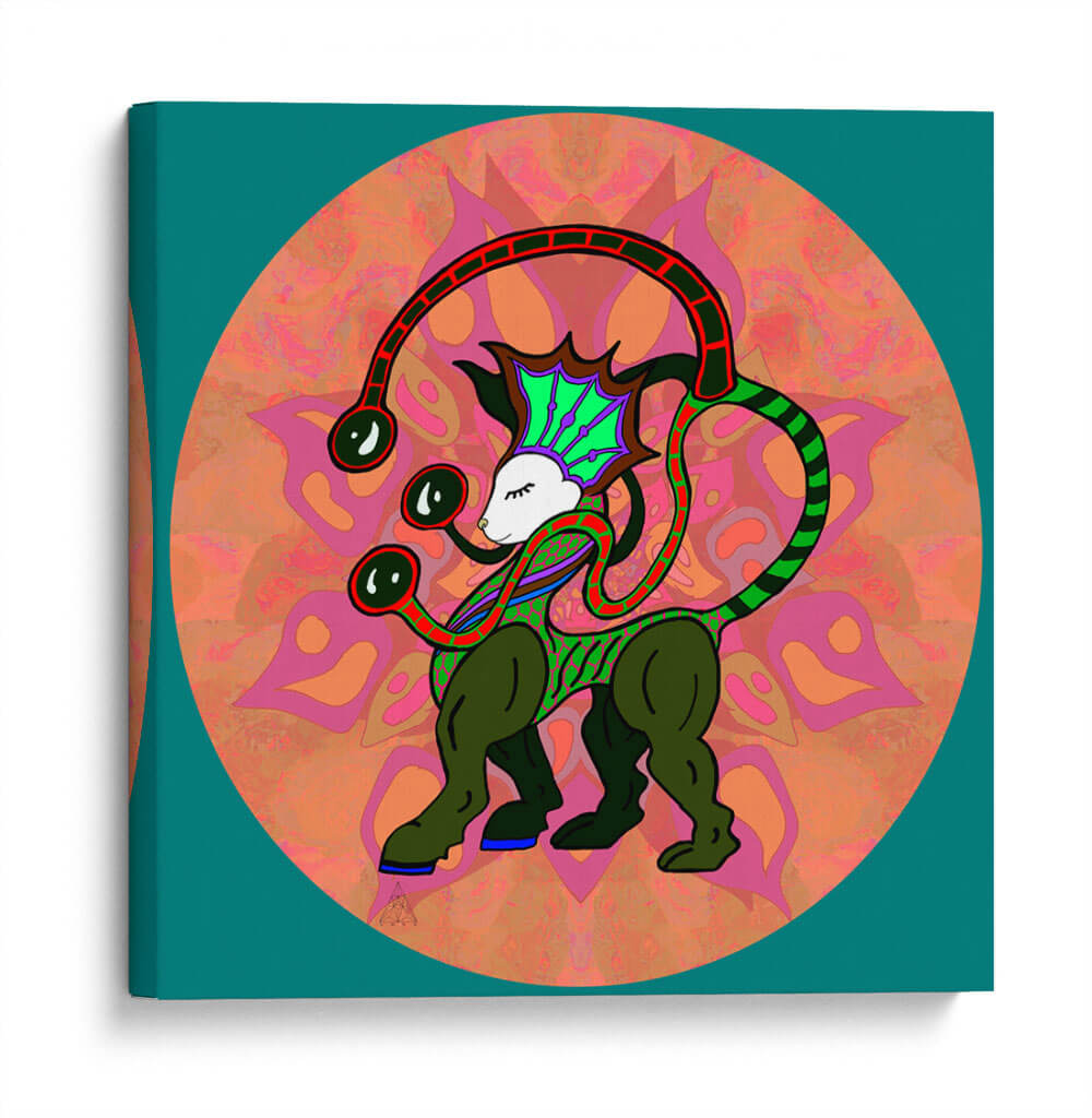 Alebrije - Ariel Sosamontez | Cuadro decorativo de Canvas Lab