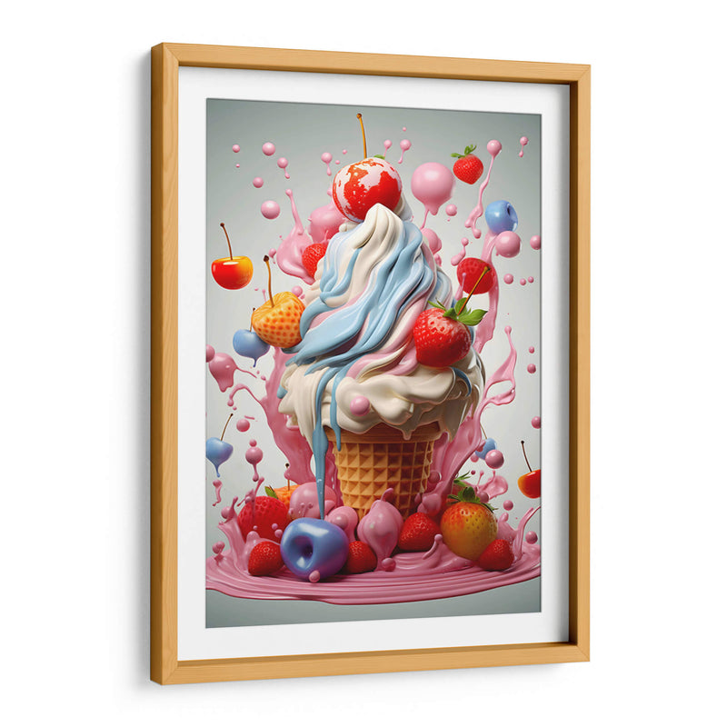 Helado1 - dangarlop | Cuadro decorativo de Canvas Lab