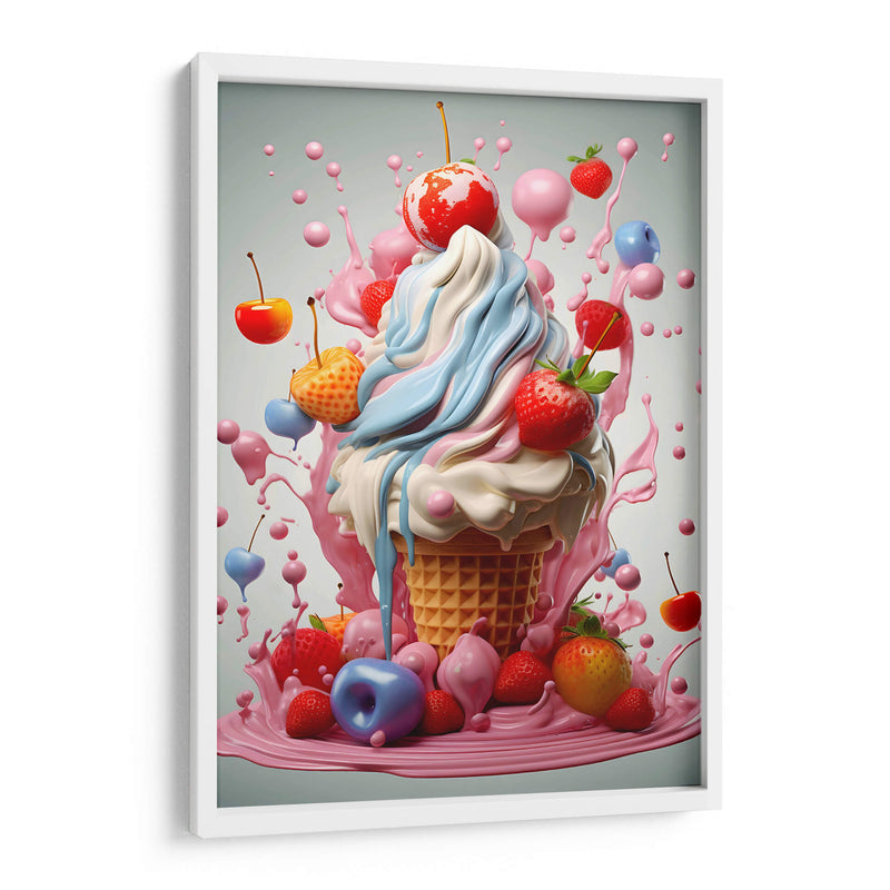 Helado1 - dangarlop | Cuadro decorativo de Canvas Lab