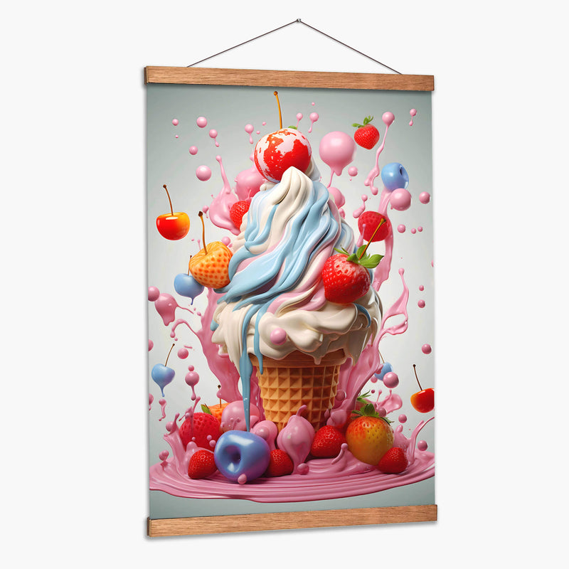 Helado1 - dangarlop | Cuadro decorativo de Canvas Lab