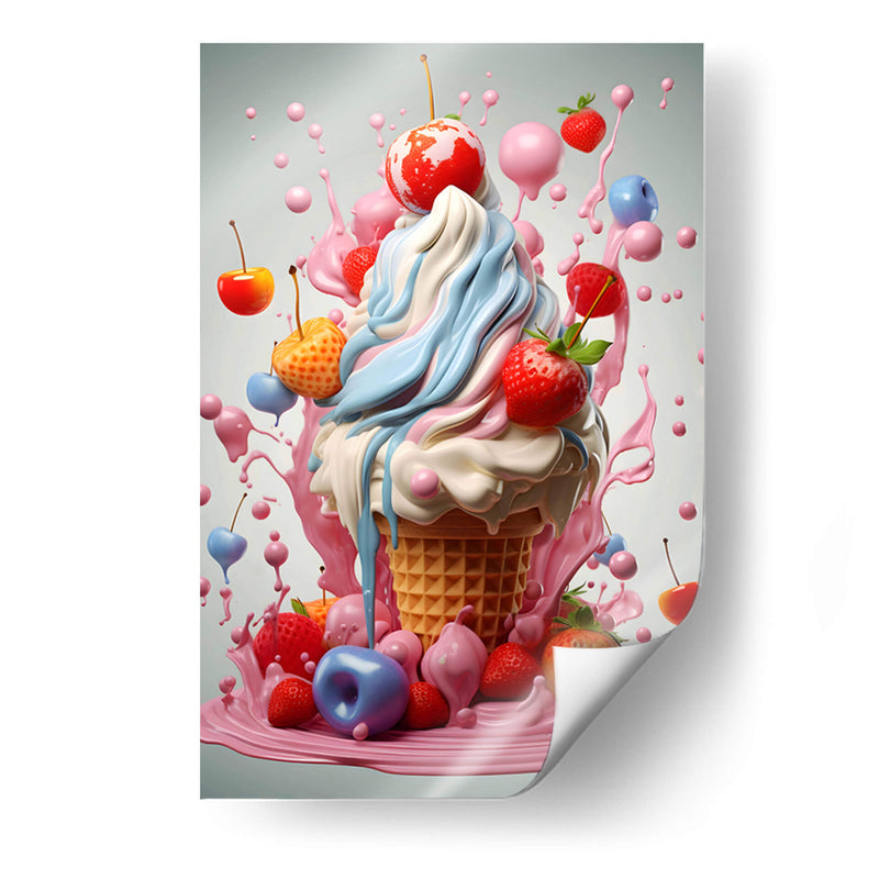 Helado1 - dangarlop | Cuadro decorativo de Canvas Lab