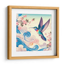 Colibrí estilo Japonés  - Gitano! | Cuadro decorativo de Canvas Lab