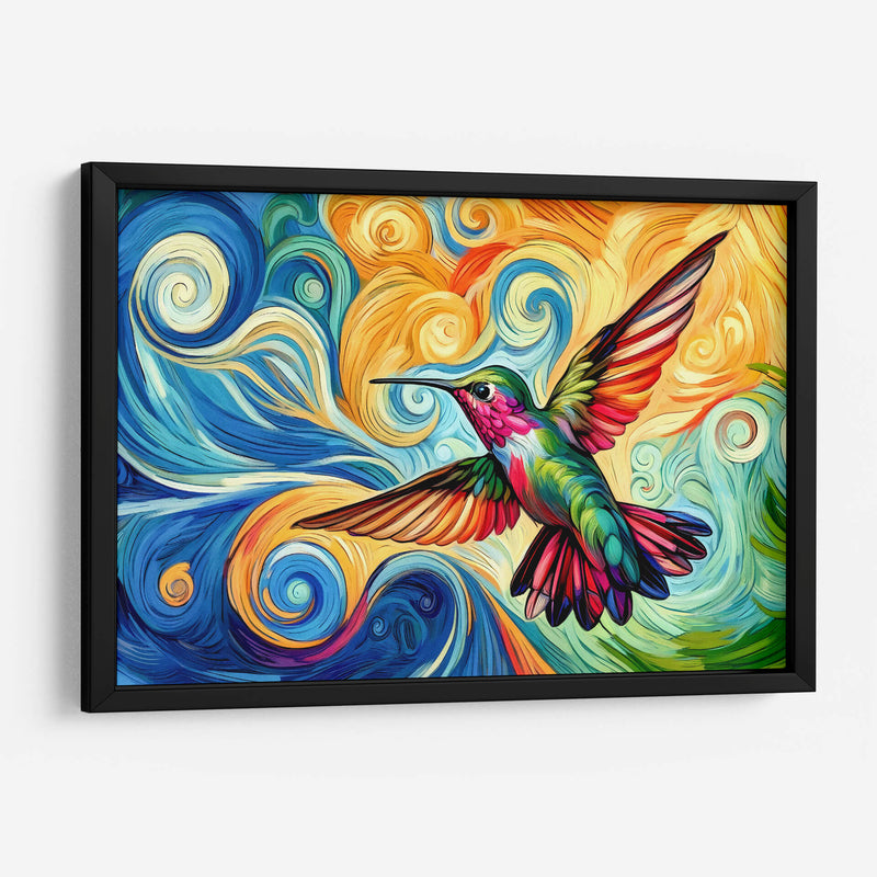 Colibrí colorido  - Gitano! | Cuadro decorativo de Canvas Lab