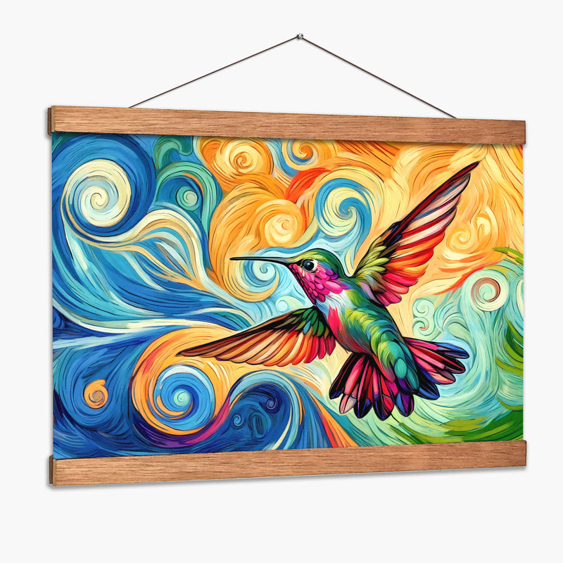 Colibrí colorido  - Gitano! | Cuadro decorativo de Canvas Lab