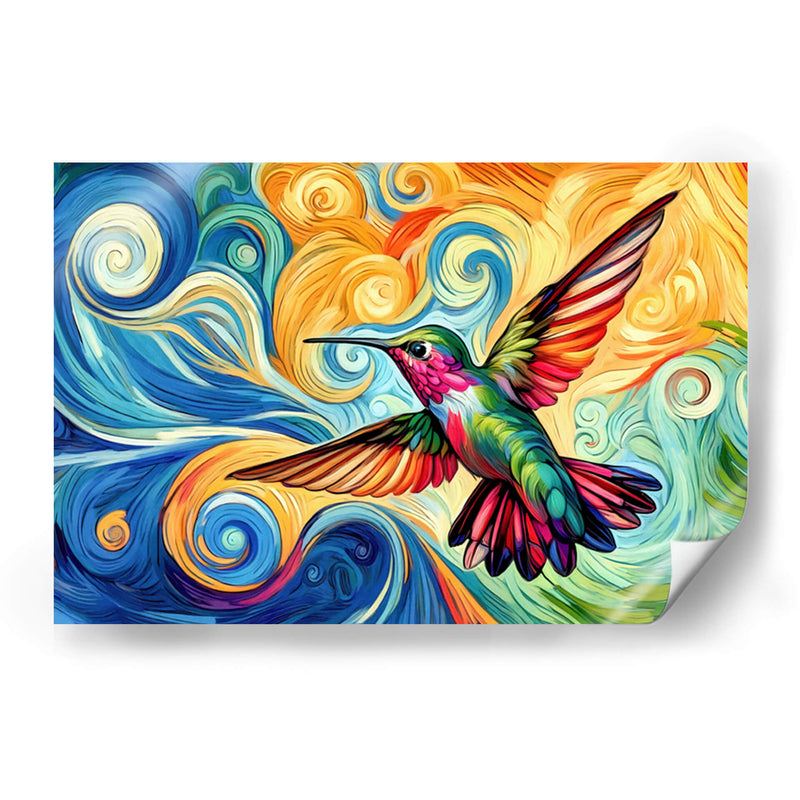 Colibrí colorido  - Gitano! | Cuadro decorativo de Canvas Lab