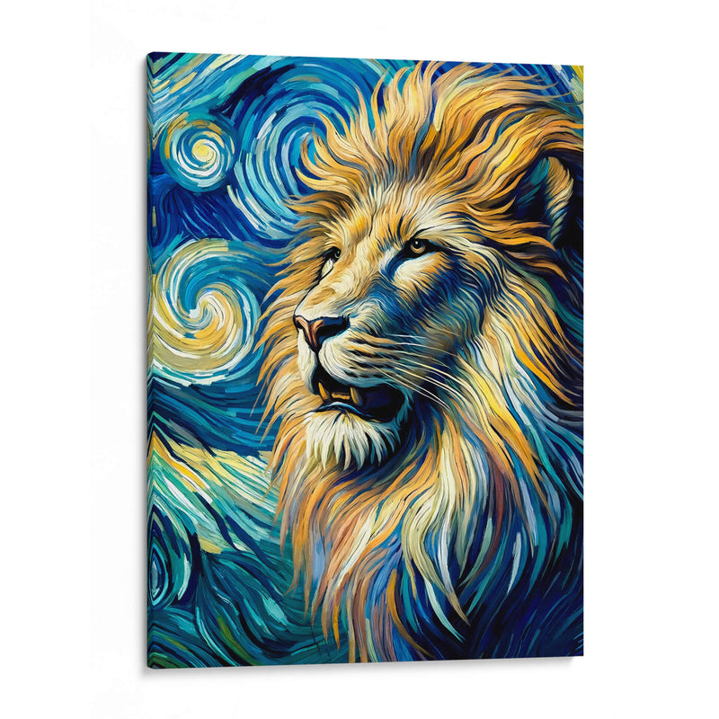 Majestic Lion  - Gitano! | Cuadro decorativo de Canvas Lab