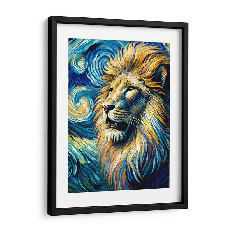 Majestic Lion  - Gitano! | Cuadro decorativo de Canvas Lab