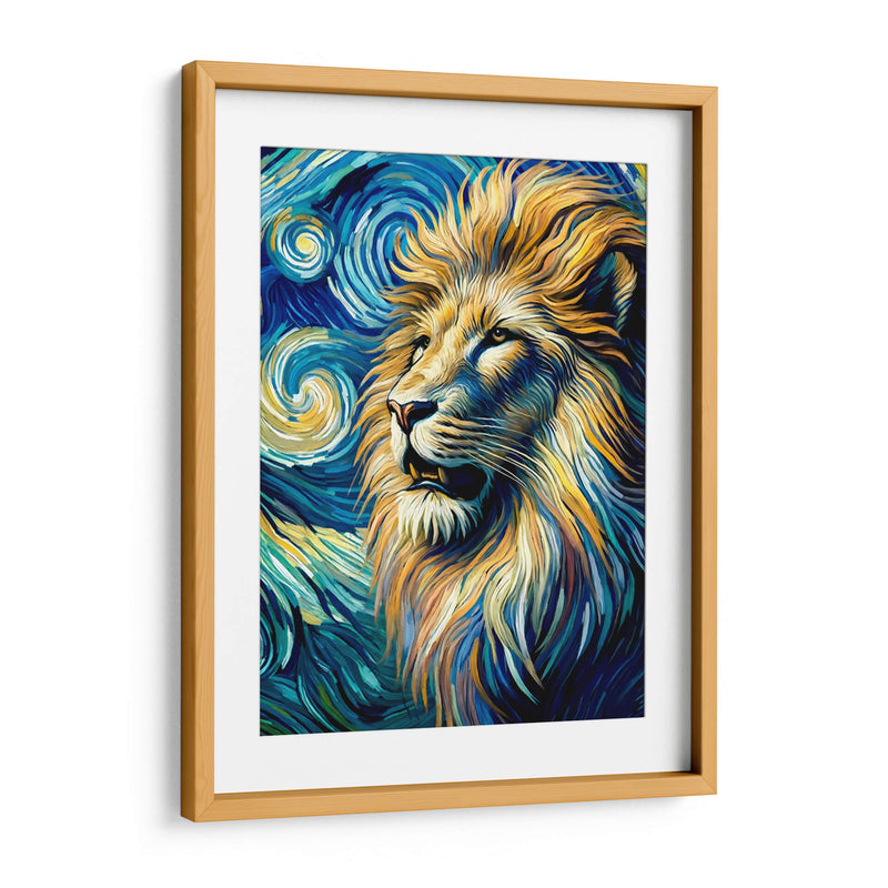 Majestic Lion  - Gitano! | Cuadro decorativo de Canvas Lab