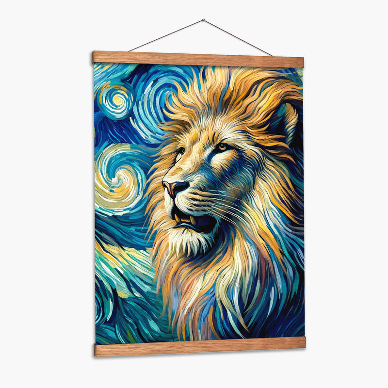 Majestic Lion  - Gitano! | Cuadro decorativo de Canvas Lab