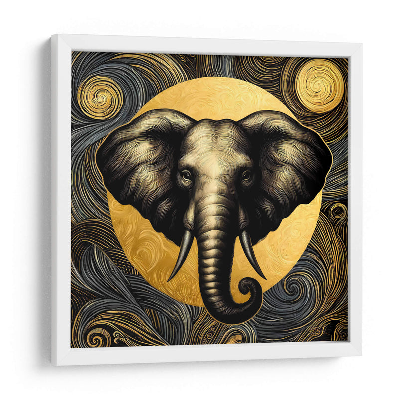 Elefante elegante - Gitano! | Cuadro decorativo de Canvas Lab