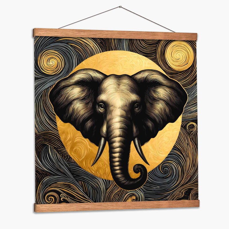 Elefante elegante - Gitano! | Cuadro decorativo de Canvas Lab