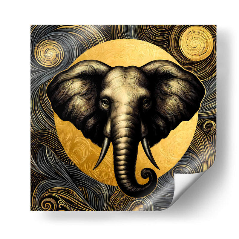 Elefante elegante - Gitano! | Cuadro decorativo de Canvas Lab