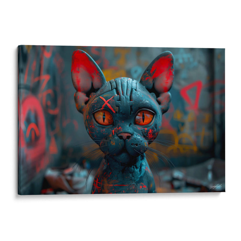 Animales Urbanos - Catto - DeLaVegaGaming | Cuadro decorativo de Canvas Lab