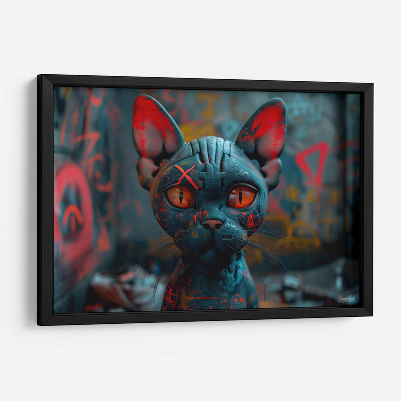 Animales Urbanos - Catto - DeLaVegaGaming | Cuadro decorativo de Canvas Lab