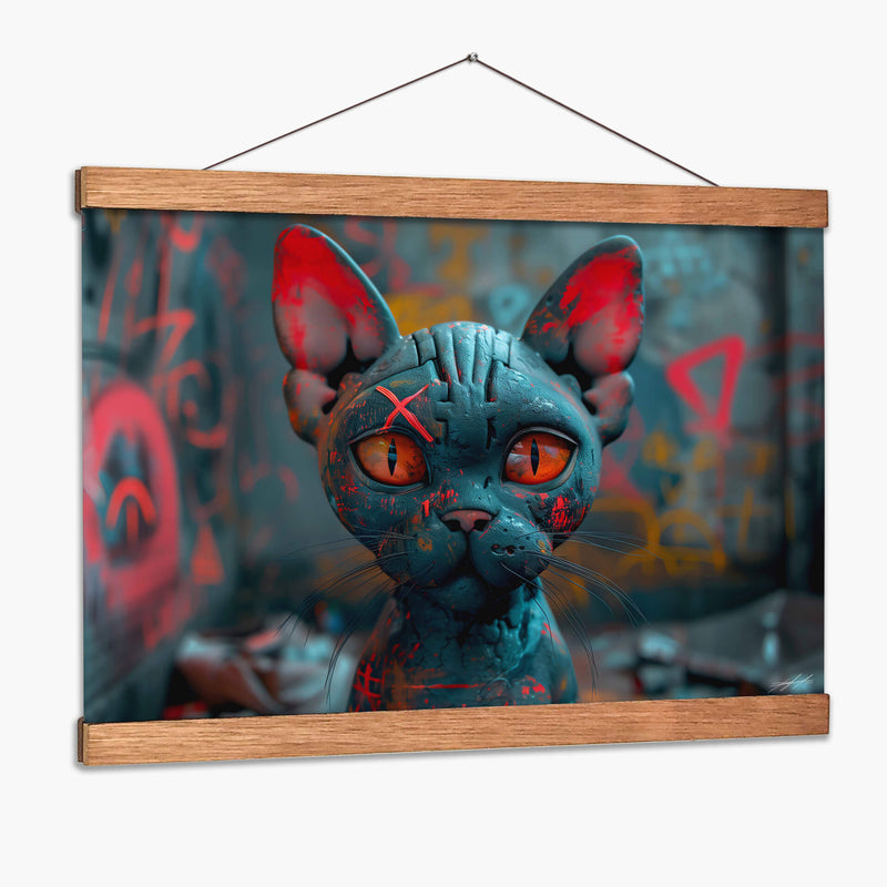 Animales Urbanos - Catto - DeLaVegaGaming | Cuadro decorativo de Canvas Lab