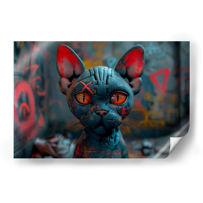 Animales Urbanos - Catto - DeLaVegaGaming | Cuadro decorativo de Canvas Lab