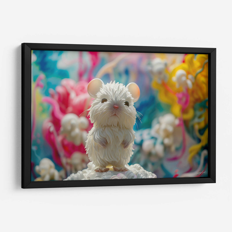 Animales Urbanos - Hammy - DeLaVegaGaming | Cuadro decorativo de Canvas Lab