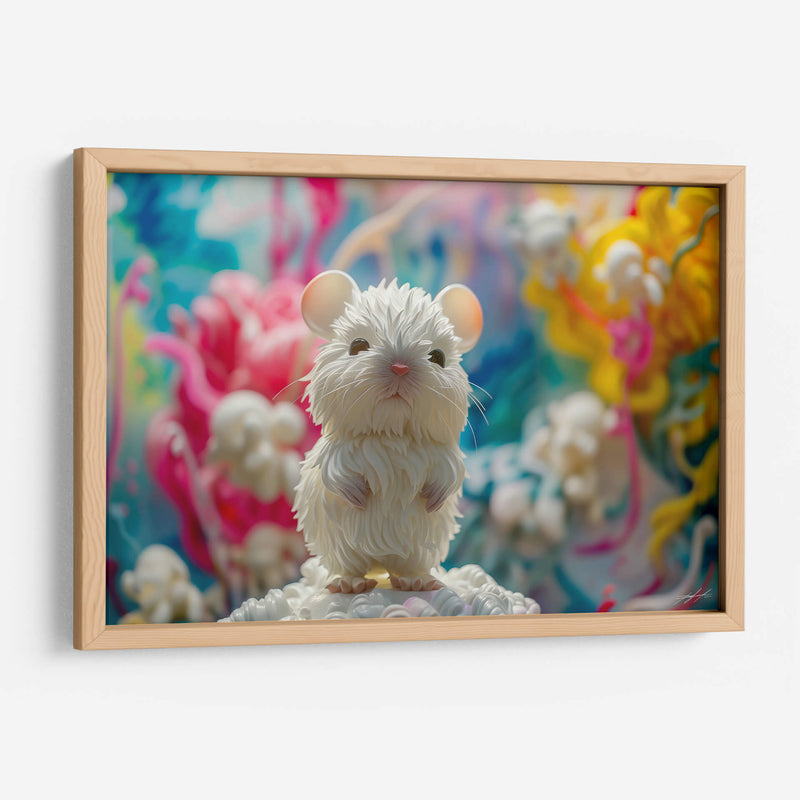 Animales Urbanos - Hammy - DeLaVegaGaming | Cuadro decorativo de Canvas Lab