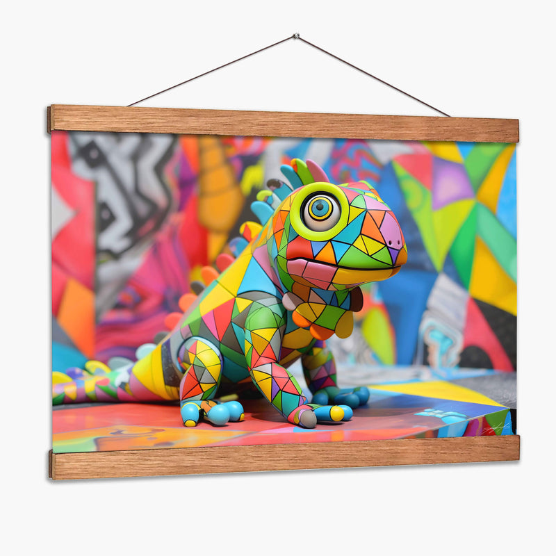 Animales Urbanos - Lizzord - DeLaVegaGaming | Cuadro decorativo de Canvas Lab