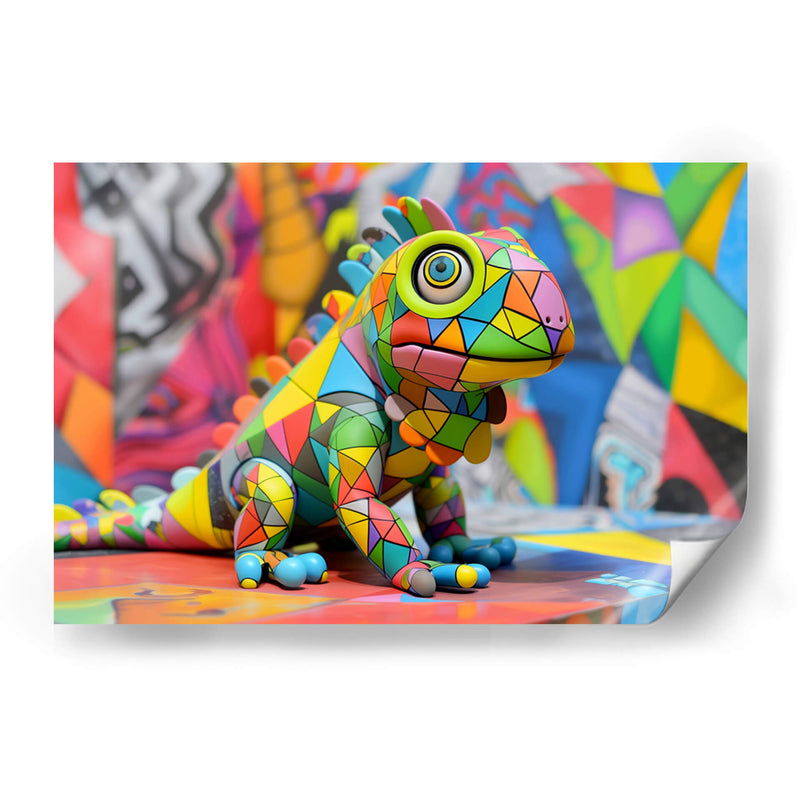 Animales Urbanos - Lizzord - DeLaVegaGaming | Cuadro decorativo de Canvas Lab