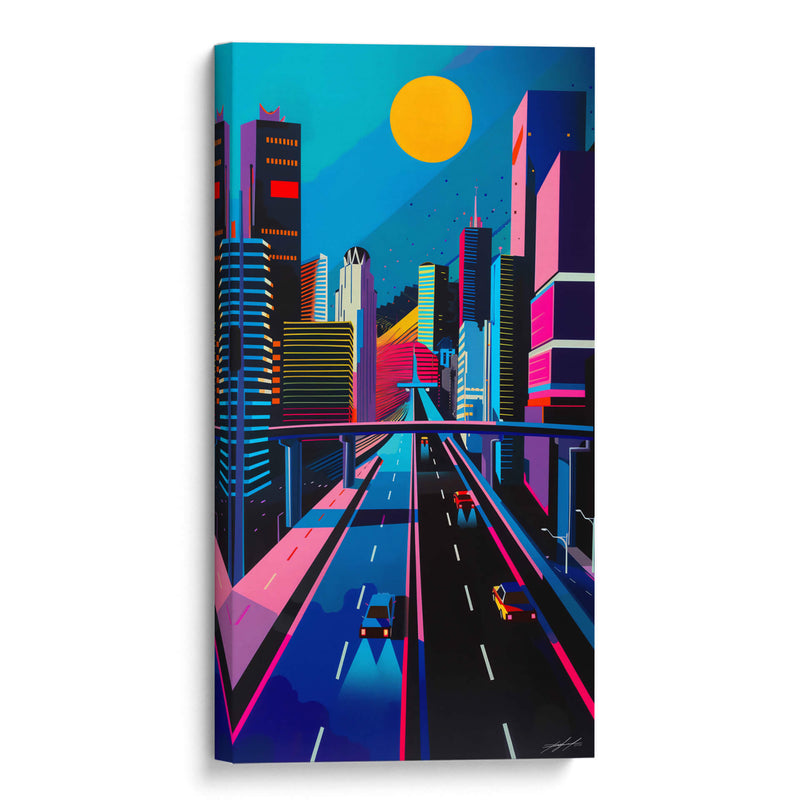 Pop Life - City - DeLaVegaGaming | Cuadro decorativo de Canvas Lab