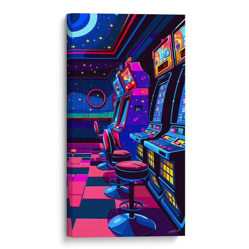 Pop Life - Slots - DeLaVegaGaming | Cuadro decorativo de Canvas Lab