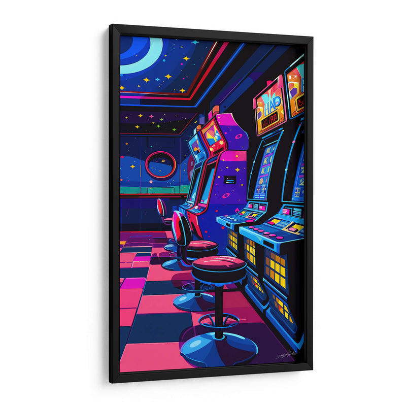 Pop Life - Slots - DeLaVegaGaming | Cuadro decorativo de Canvas Lab