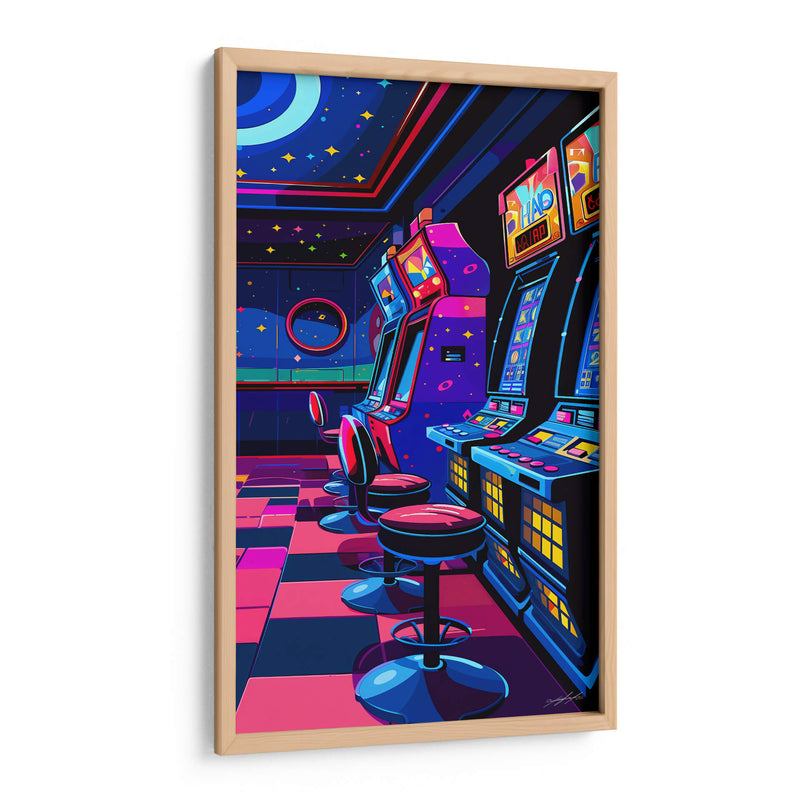 Pop Life - Slots - DeLaVegaGaming | Cuadro decorativo de Canvas Lab