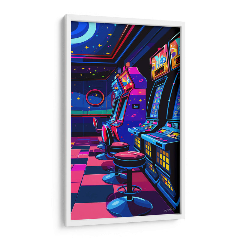 Pop Life - Slots - DeLaVegaGaming | Cuadro decorativo de Canvas Lab