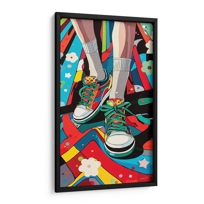 Pop Life - Sneakers 1 - DeLaVegaGaming | Cuadro decorativo de Canvas Lab