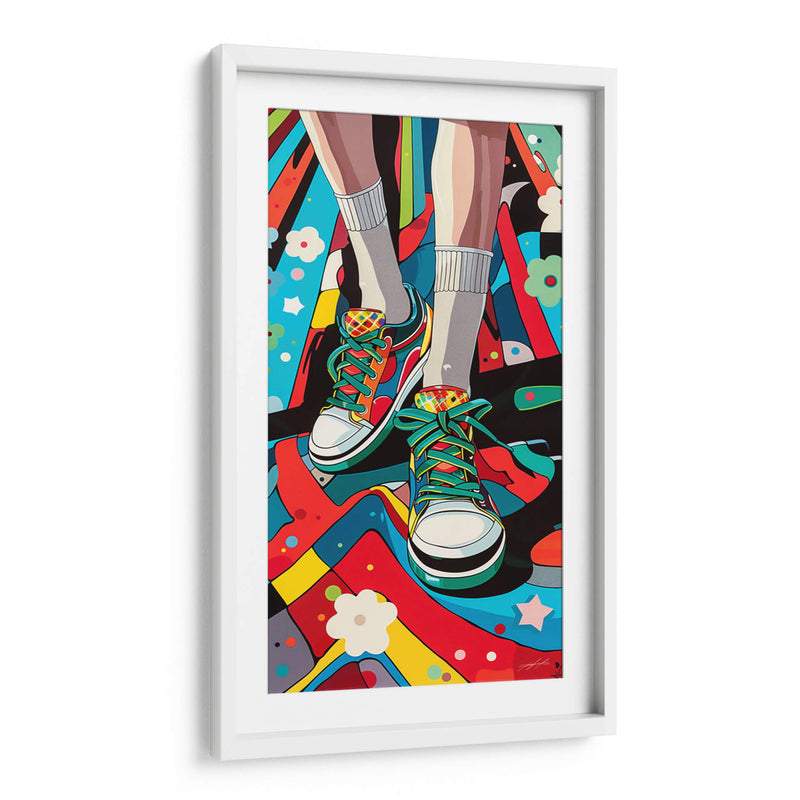 Pop Life - Sneakers 1 - DeLaVegaGaming | Cuadro decorativo de Canvas Lab