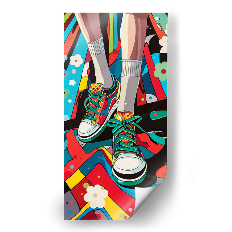 Pop Life - Sneakers 1 - DeLaVegaGaming | Cuadro decorativo de Canvas Lab