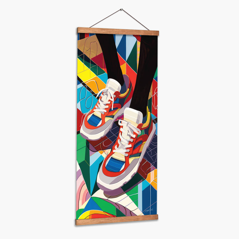 Pop Life - Sneakers 2 - DeLaVegaGaming | Cuadro decorativo de Canvas Lab