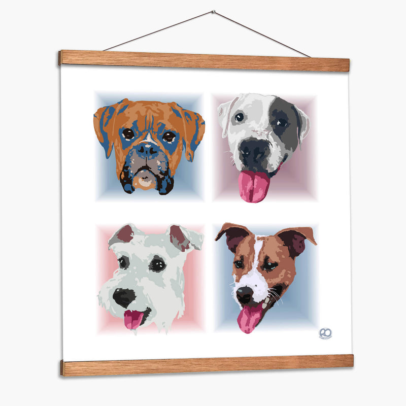 Pets 2 - Corrococho | Cuadro decorativo de Canvas Lab