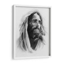 Cristo a lápiz - Paltik Arte Digital | Cuadro decorativo de Canvas Lab