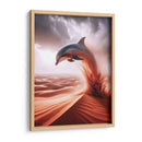 Delfín en el desierto - Paltik Arte Digital | Cuadro decorativo de Canvas Lab