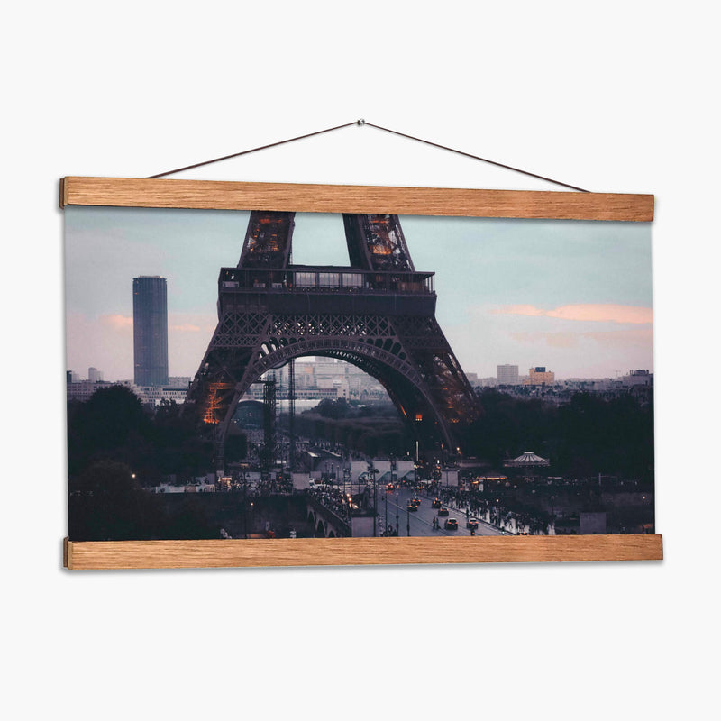 Coucher de soleil à Paris - Yael Díaz | Cuadro decorativo de Canvas Lab