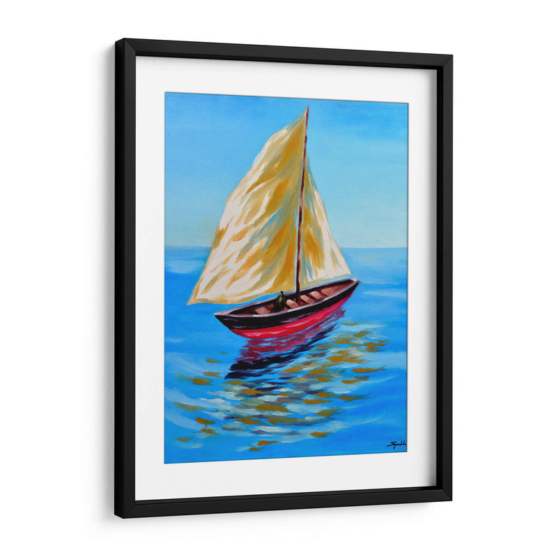 VELERO A LA MAR - Sergio Spíndola Arte | Cuadro decorativo de Canvas Lab