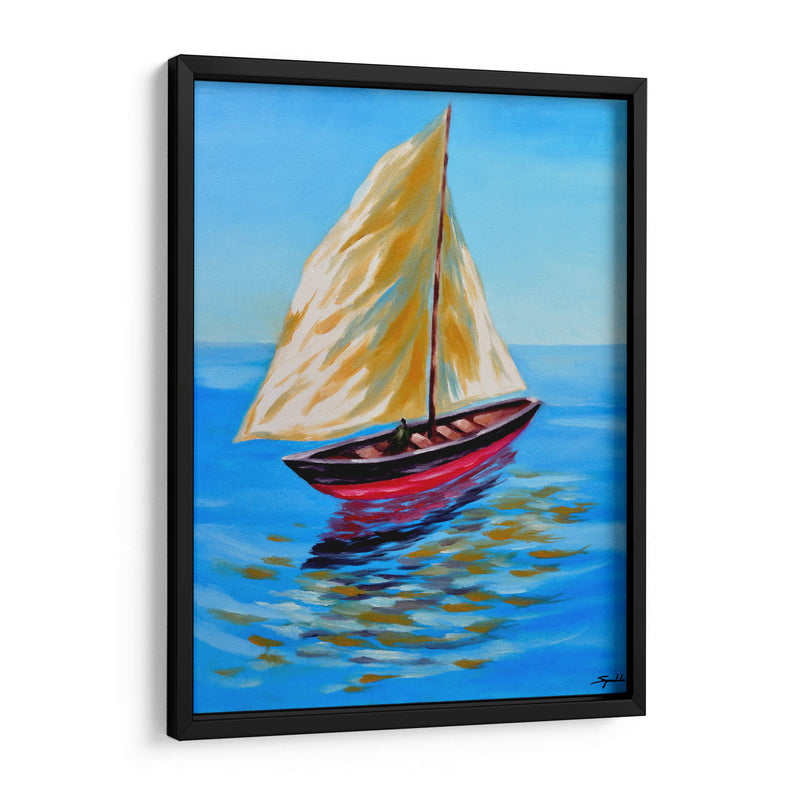 VELERO A LA MAR - Sergio Spíndola Arte | Cuadro decorativo de Canvas Lab