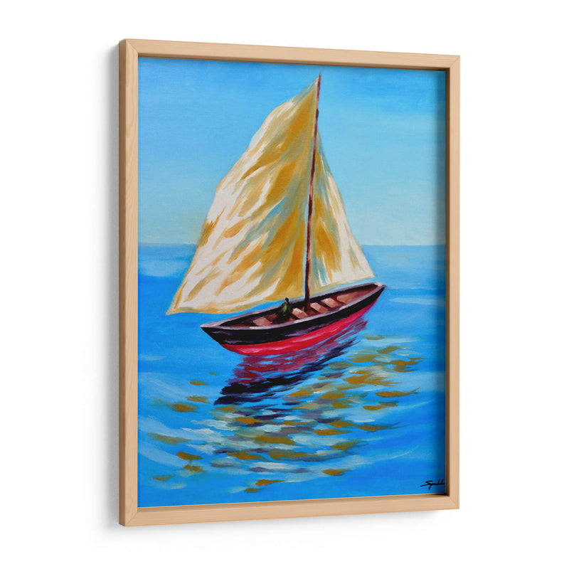 VELERO A LA MAR - Sergio Spíndola Arte | Cuadro decorativo de Canvas Lab