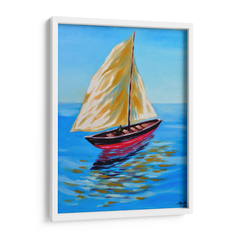 VELERO A LA MAR - Sergio Spíndola Arte | Cuadro decorativo de Canvas Lab