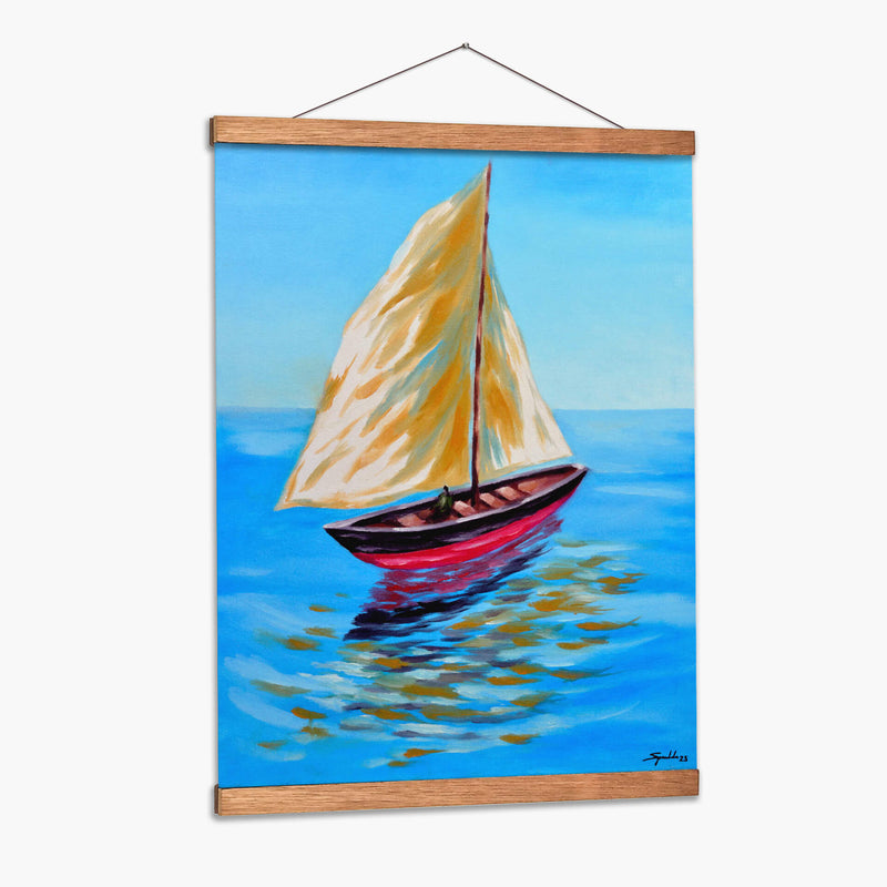 VELERO A LA MAR - Sergio Spíndola Arte | Cuadro decorativo de Canvas Lab