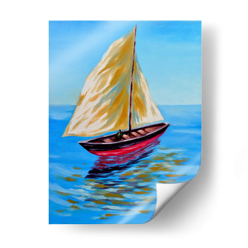 VELERO A LA MAR - Sergio Spíndola Arte | Cuadro decorativo de Canvas Lab