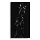 Silueta Femenina Negro Blanco - 2HumanKind | Cuadro decorativo de Canvas Lab