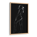 Silueta Femenina Negro Blanco - 2HumanKind | Cuadro decorativo de Canvas Lab