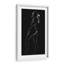Silueta Femenina Negro Blanco - 2HumanKind | Cuadro decorativo de Canvas Lab