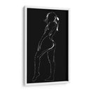 Silueta Femenina Negro Blanco - 2HumanKind | Cuadro decorativo de Canvas Lab