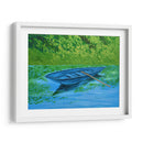 BARCA RODEADA DE VEGETACIÓN - Sergio Spíndola Arte | Cuadro decorativo de Canvas Lab