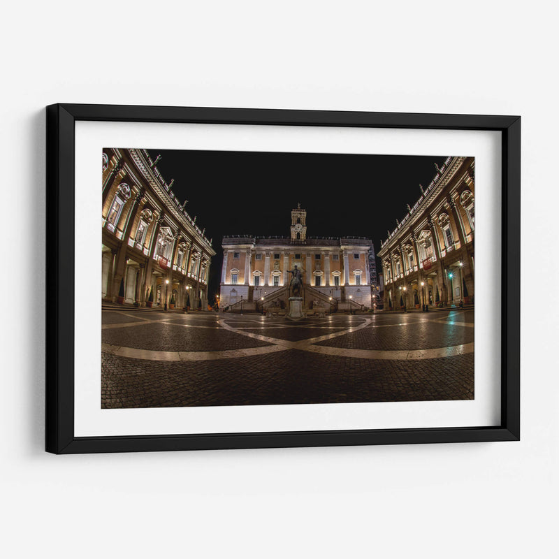 Campidoglio at Night - Gustavo Cohen | Cuadro decorativo de Canvas Lab